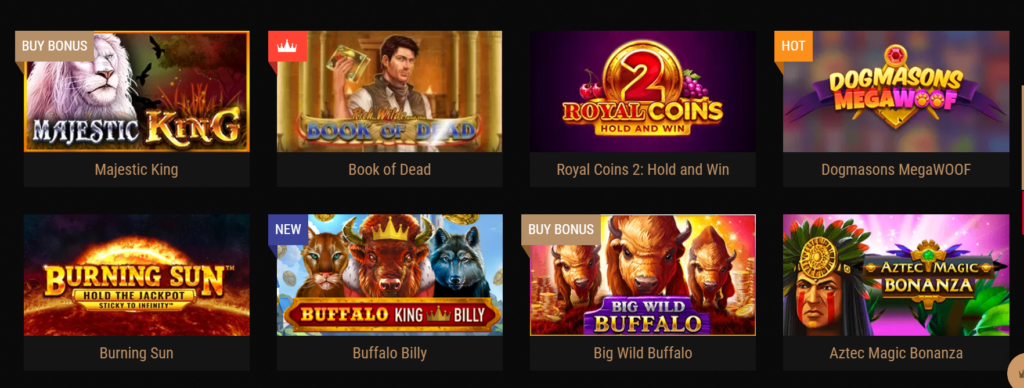King_Billy_casino_games
