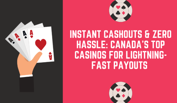Instant Cash outs & Zero Hassle: Canada's Top Casinos for Lightning-Fast Payouts Fast Payout Casinos Canada