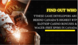 These Game Developers Are Behind Canada’s Highest RTP Slots — Find Out Who